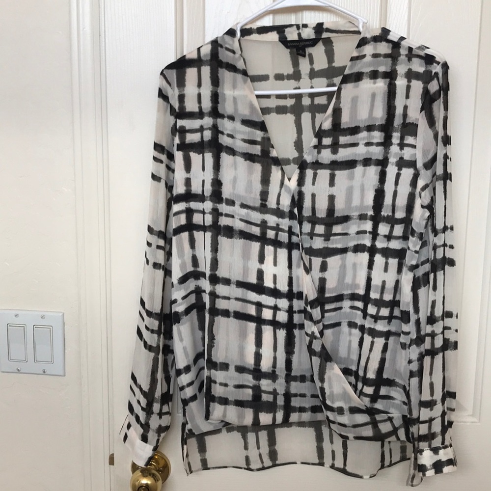 Long Sleeve Banana Republic Blouse